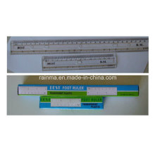 30 Cm Transparent Plastic Ruler for School or Office Stationery